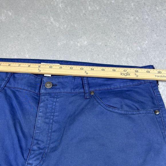 Peter Millar Pants Mens Size 40 Blue Golf Casual Work Inseam 25” Pockets 3505 - Picture 9 of 13